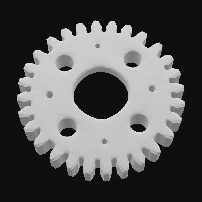 3D model for Blue Gear Wheel