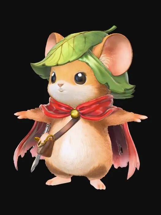 3D model for Mouse Knight Adventure