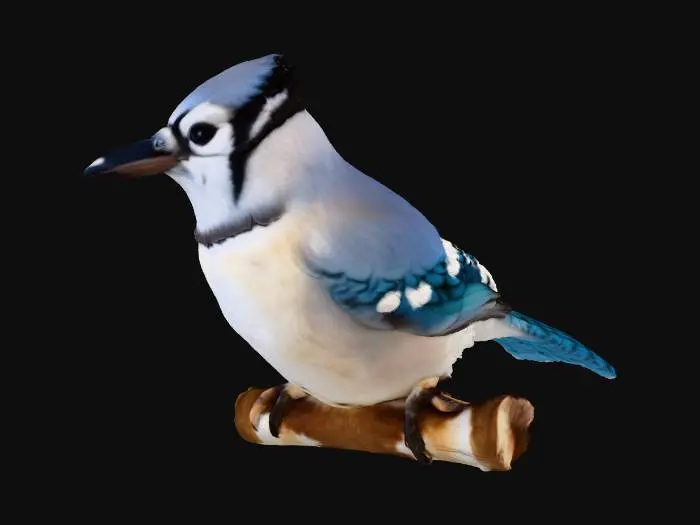 3D model for Blue Jay Beauty