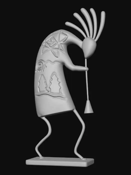 3D model for Kokopelli Vibrance