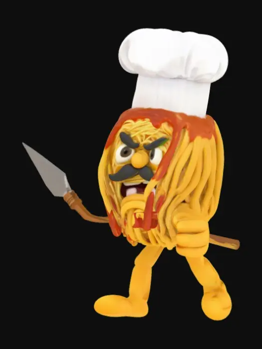 3D model for Spaghetti Warrior Chef Named Tomball
#TOMBALL#