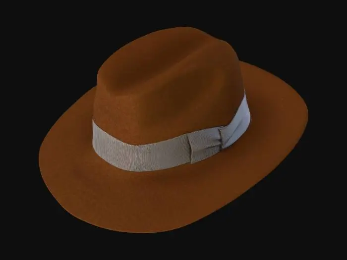 3D model for Brown hat