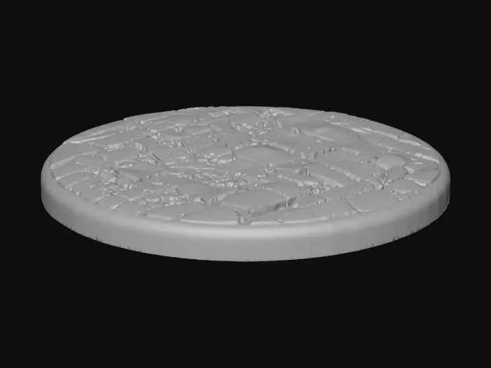3D model for Stone Base Platform