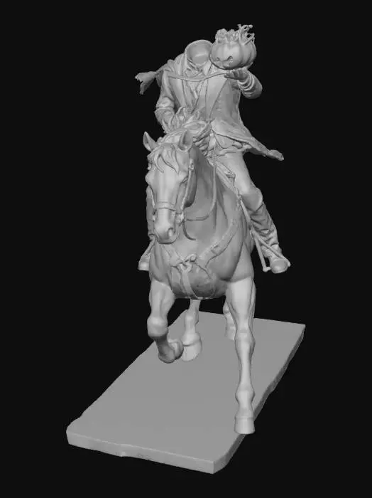 3D model for Headless Halloween Rider
