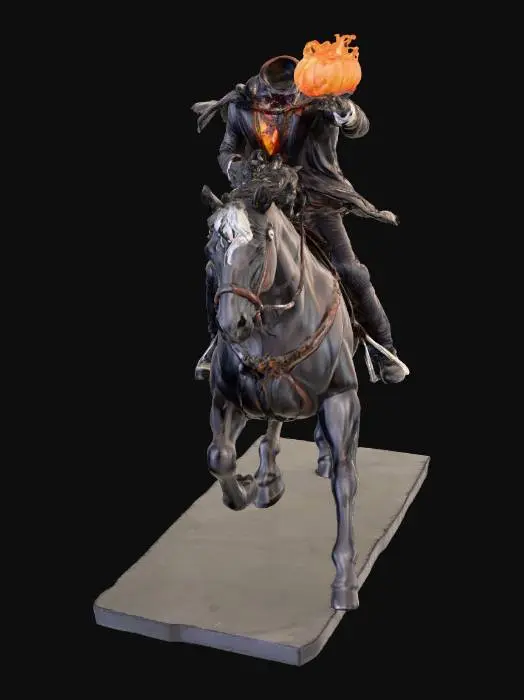 3D model for Headless Halloween Rider
