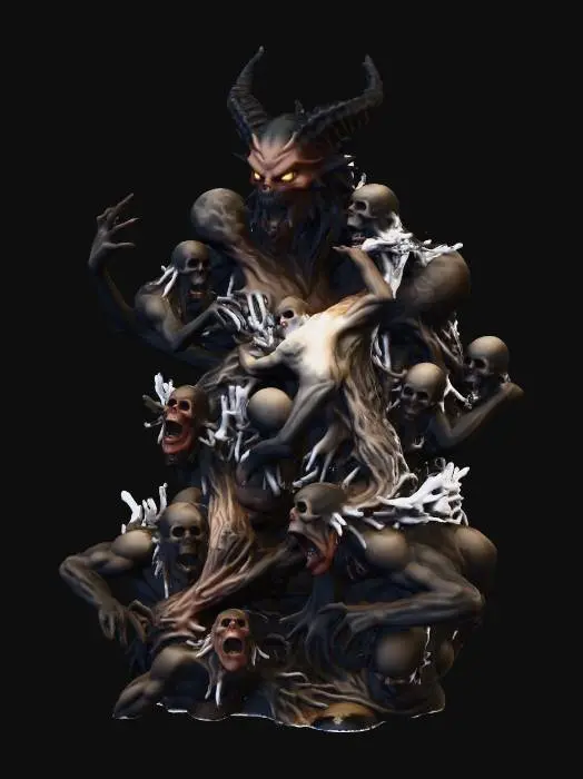 3D model for Underworld Betrayal senza scritte