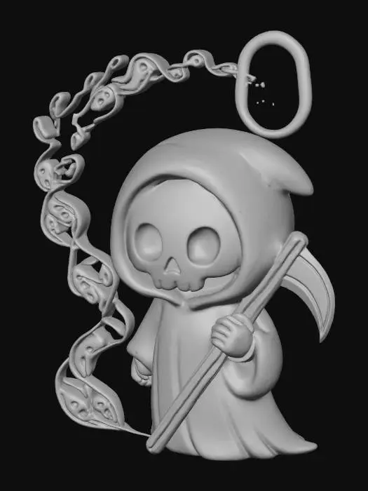 3D model for death tarot