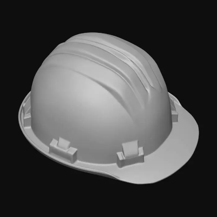 3D model for hard hat