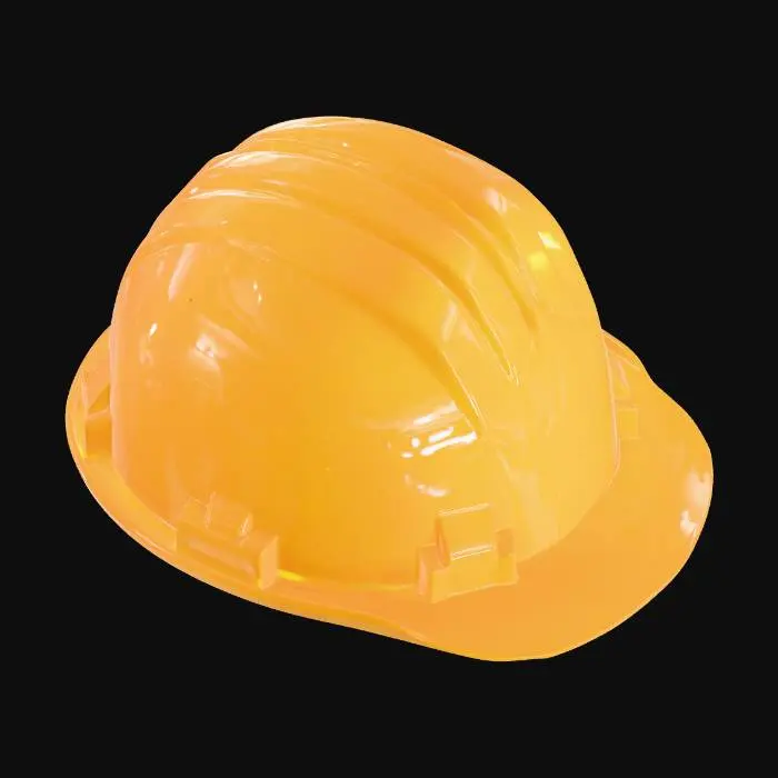 3D model for hard hat