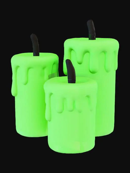 3D model for Glow Candles