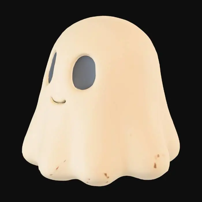3D model for Friendly Ghost