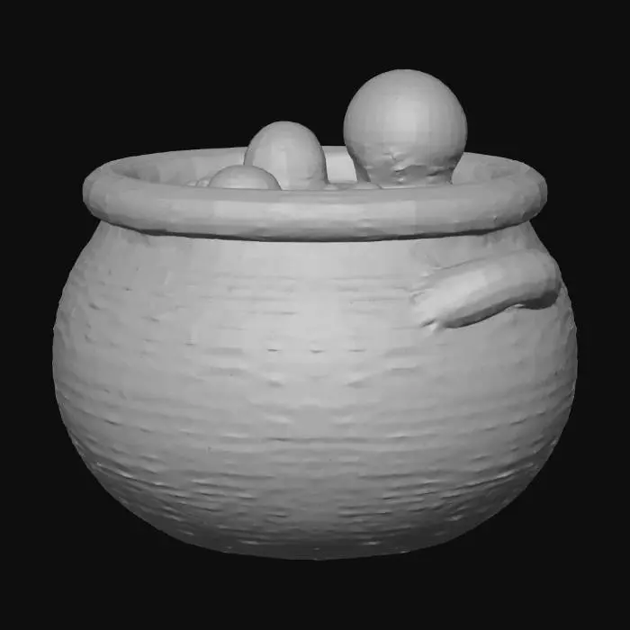 3D model for Witch's Brew Cauldron
