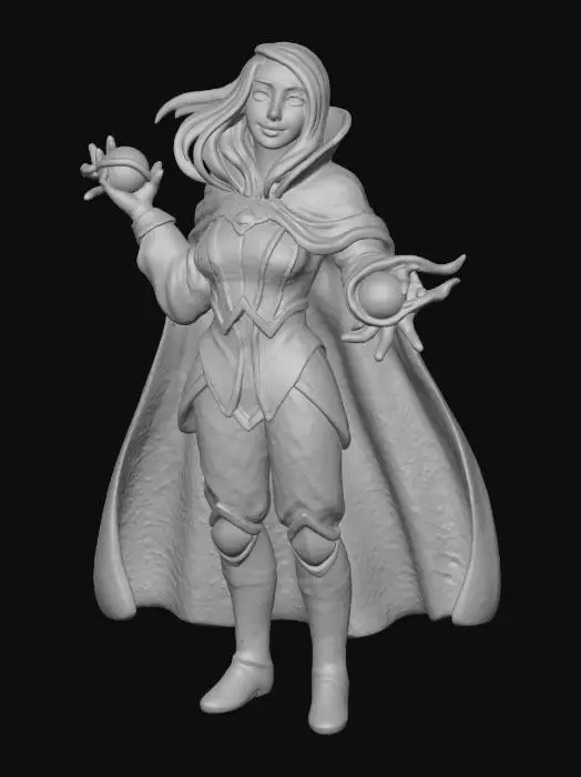 3D model for Jaina Mage , #Thanksgiving#