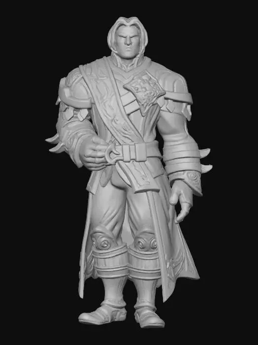 3D model for Paladin King, #Thanksgiving#