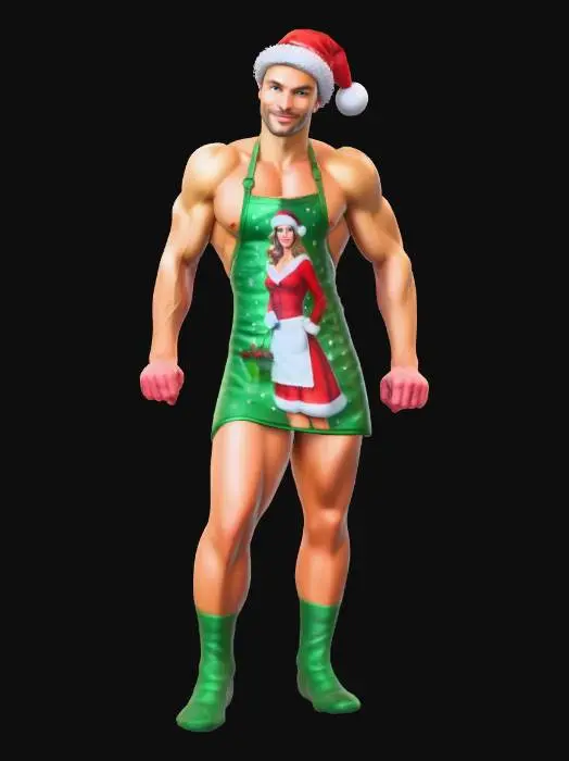 3D model for Festive Chef in the Kitchen, #Christmas2025#