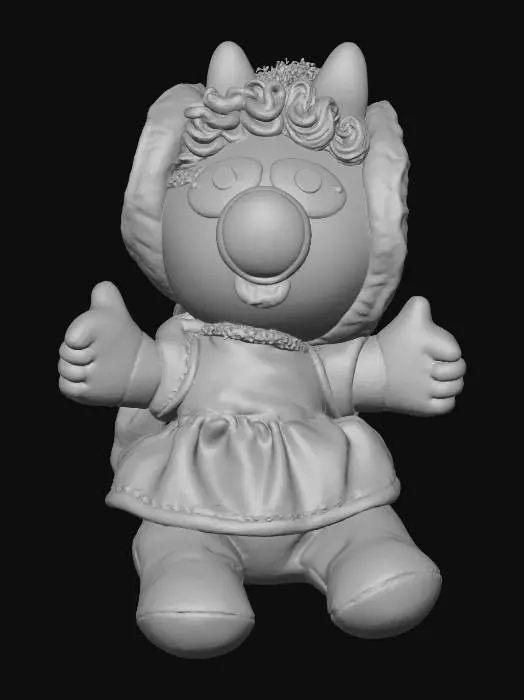 3D model for Mrs. Piggie - 80s Plush, #Christmas2025#