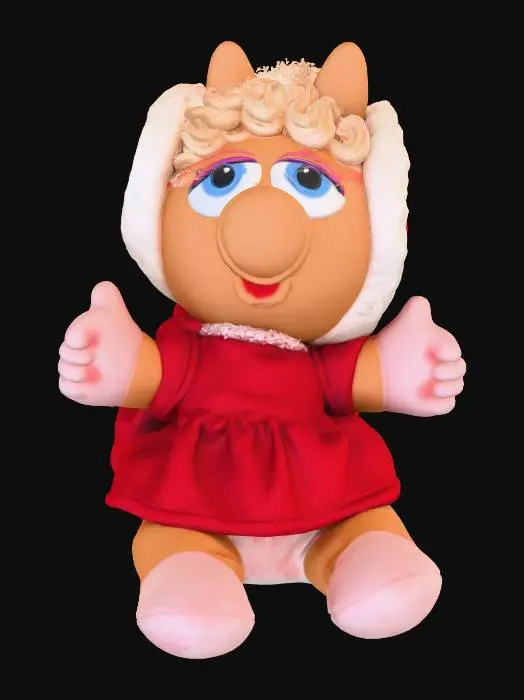 3D model for Mrs. Piggie - 80s Plush, #Christmas2025#