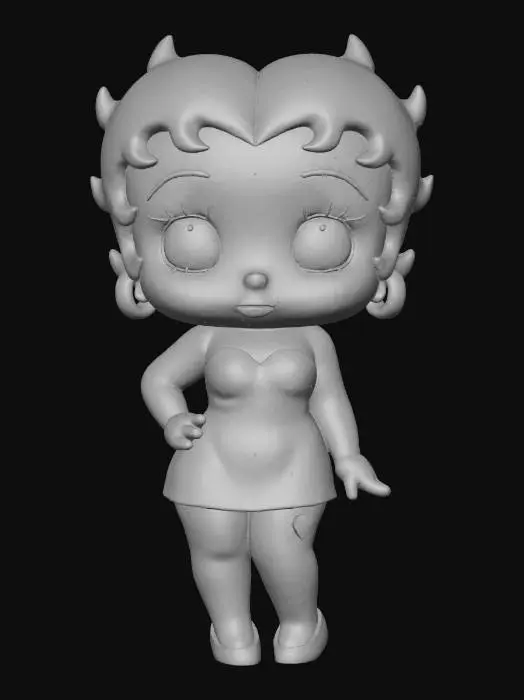 3D model for betty-boop