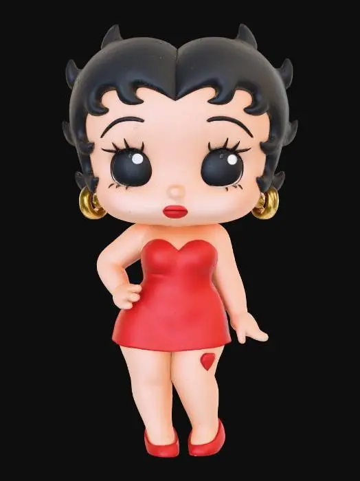 3D model for betty-boop
