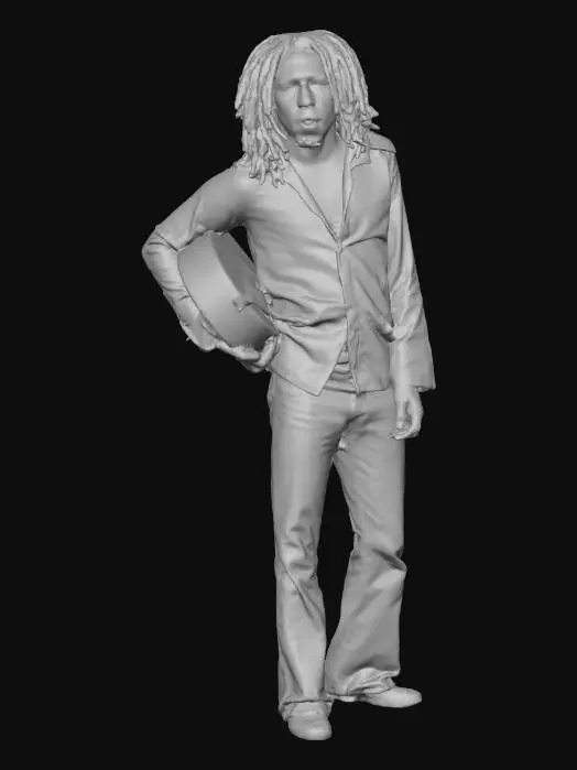 3D model for Guitarist in the Garden