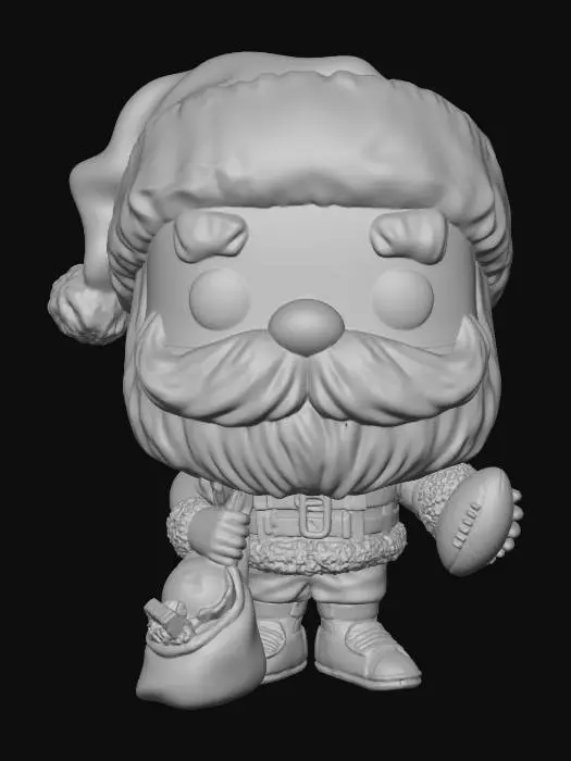 3D model for Raiders Gridiron Santa