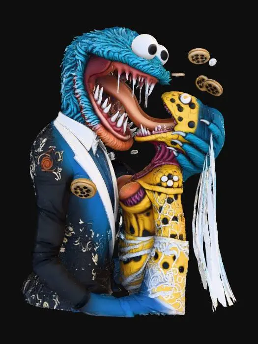 3D model for Cosmic Cookie Celebration