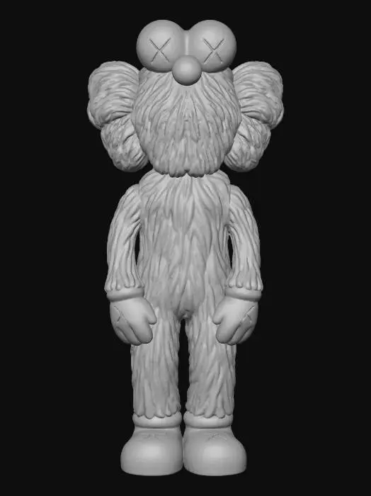 3D model for Pink Furry Figure