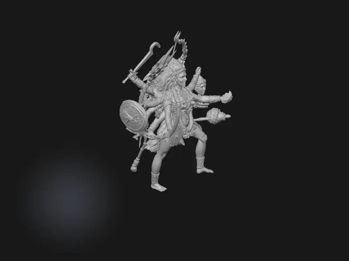 3D model for Goddess of Destruction