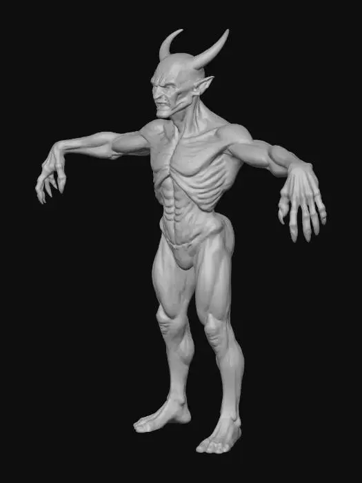 3D model for Infernal Sentinel