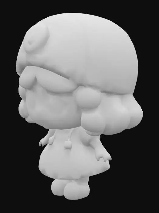 3D model for Sweet Strawberry Doll