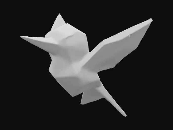 3D model for Website Hummingbird