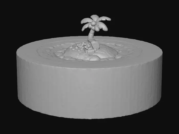 3D model for Treasure Island Fantasy