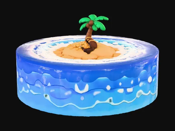 3D model for Treasure Island Fantasy