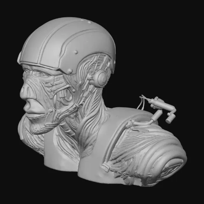 3D model for Cyborg Mindflow