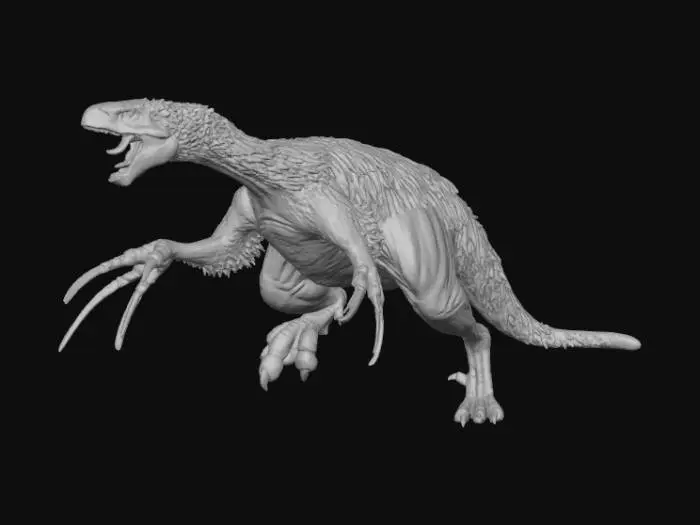 3D model for therizosuarus