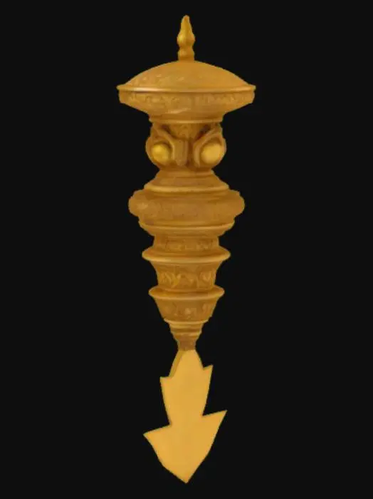 3D model for brazo menorah