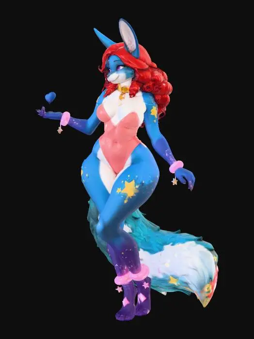 3D model for Mystical Moonlight Enchantress