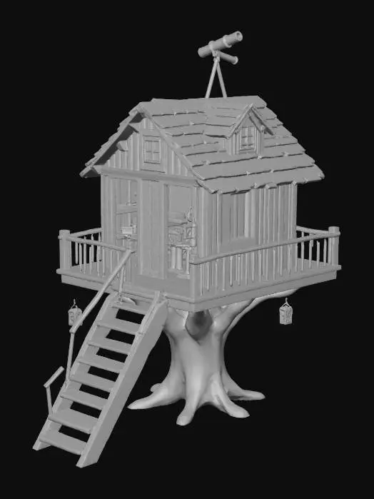 3D model for Starlit Treehouse