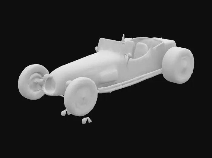 3D model for Red Hot Rod Racer