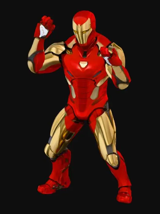 3D model for Armored Avenger