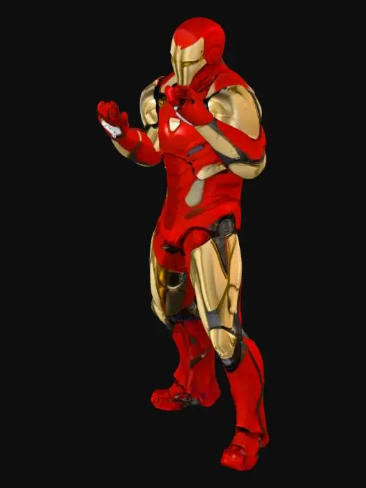 3D model for Armored Avenger