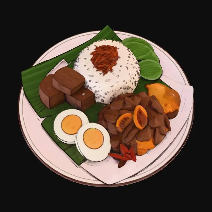 3D model for Gudeg