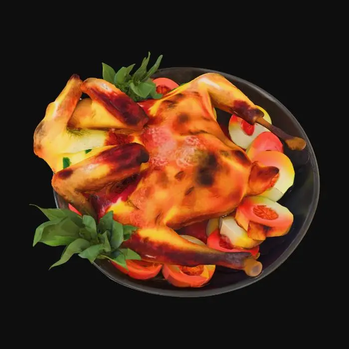 3D model for Ayam Taliwang