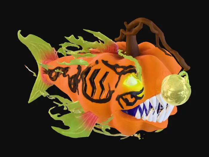 3D model for Pumpkin Anglerfish