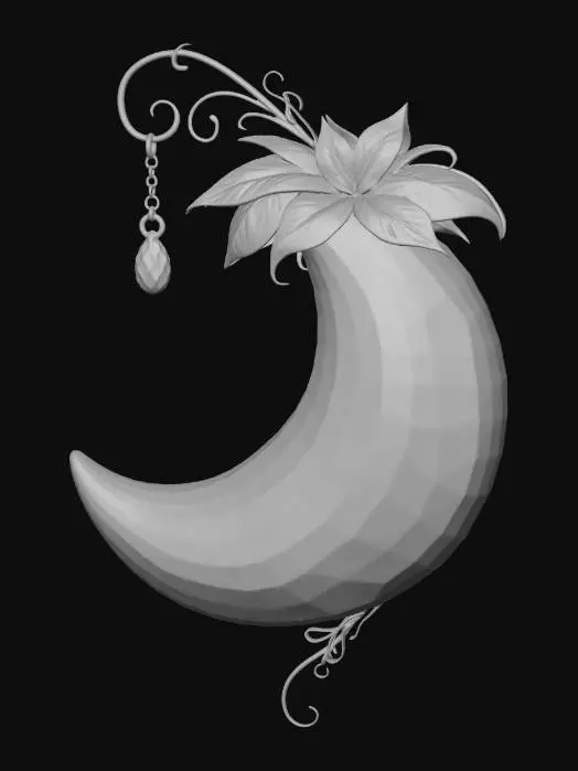 3D model for Celestial Blossom