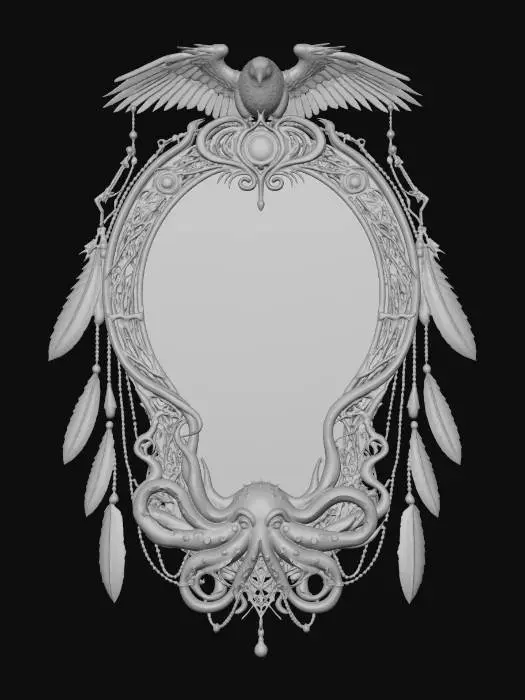 3D model for Abyss Gatekeeper