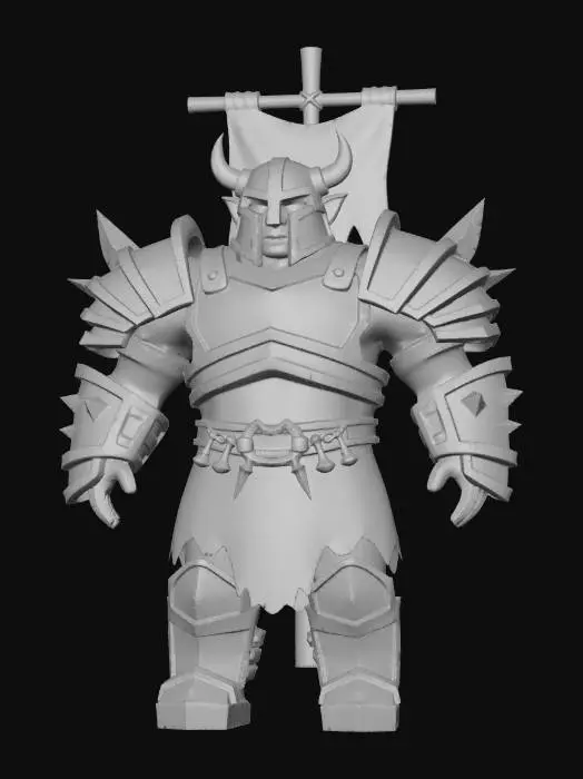 3D model for Orc