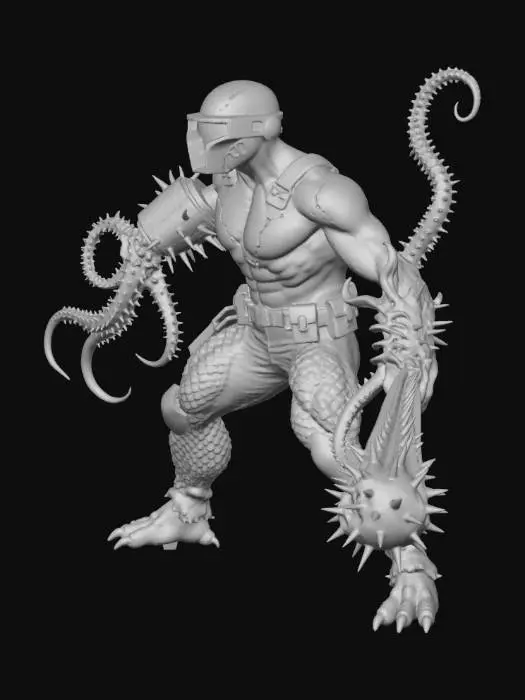 3D model for Abyssal Warlord