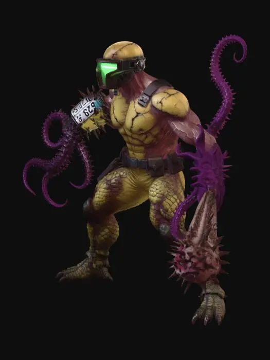 3D model for Abyssal Warlord