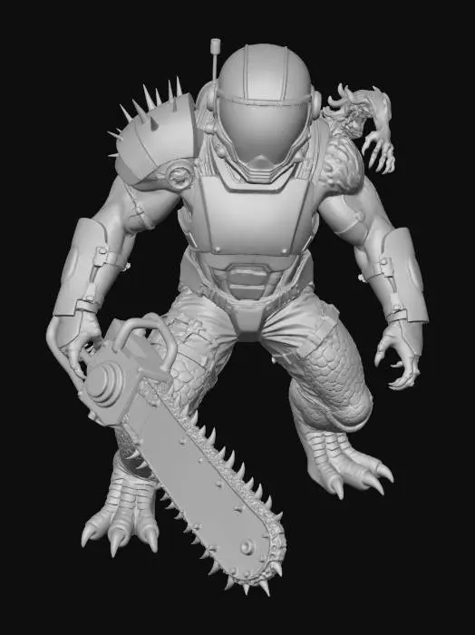 3D model for Rustjaw Warlord